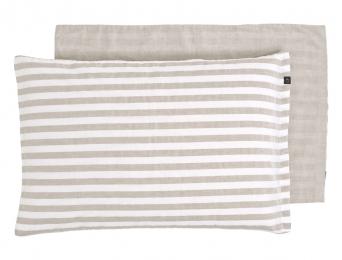 Christian Fischbacher "SUMMERTIME" Oatmeal Set 135x200 + 40x80