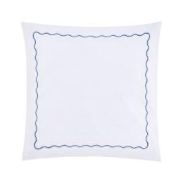 Christian Fischbacher Satin Luxury Frames ONDA taubenblau 