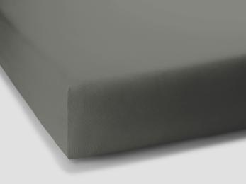 FORMESSE Bella Donna Jersey Spannbettlaken 90x190 - 100x220 Platin 