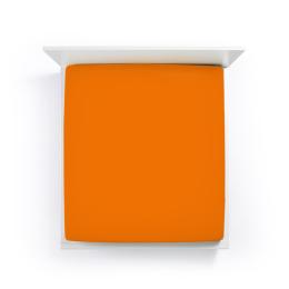 FORMESSE Bella Donna Jersey Spannbettlaken 140x190 - 160x220 Mango 