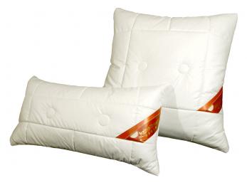 GARANTA Natur Kamelhaar Kopfkissen 80x80 (m. Soft-Fill)