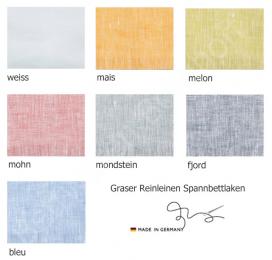 Graser Bettlaken Reinleinen 