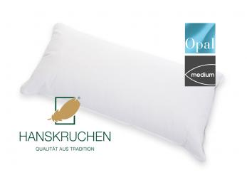HANSKRUCHEN Daunenkissen OPAL medium 40x80, 630g