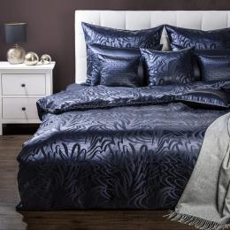 Plauener Seidenweberei Bettwäsche IMPULS saphir 