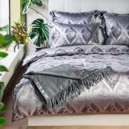 Plauener Seidenweberei Bettwäsche INDIAN SUMMER blackberry 