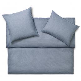 SCHLOSSBERG Flanell Pepe bleu Kissen 80x40
