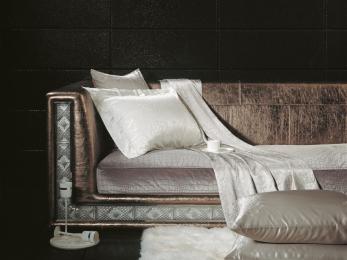 Sichou Seiden-Bettwäsche Trees White Kissenbezug 80x80