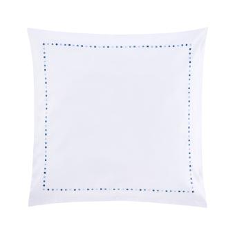 Christian Fischbacher Satin Luxury Frames Plaza taubenblau 