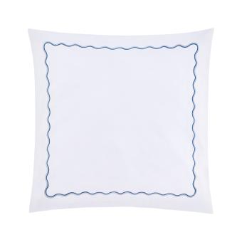 Christian Fischbacher Satin Luxury Frames ONDA taubenblau 