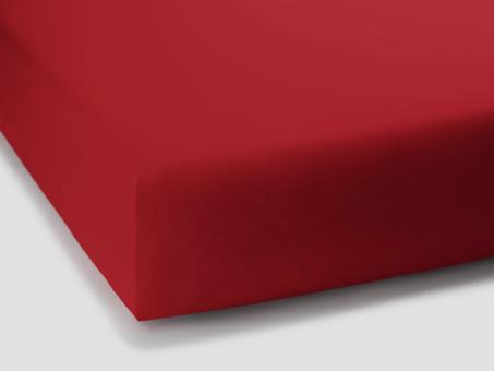 FORMESSE Bella Donna Jersey Spannbettlaken 140x190 - 160x220 Rot 