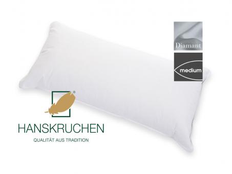 HANSKRUCHEN Daunenkissen DIAMANT mittel 40x80, 630g