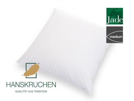 HANSKRUCHEN Daunenkissen JADE medium 80x80, 1000g