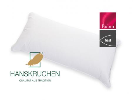 HANSKRUCHEN Daunenkissen RUBIN fest 40x80, 700g