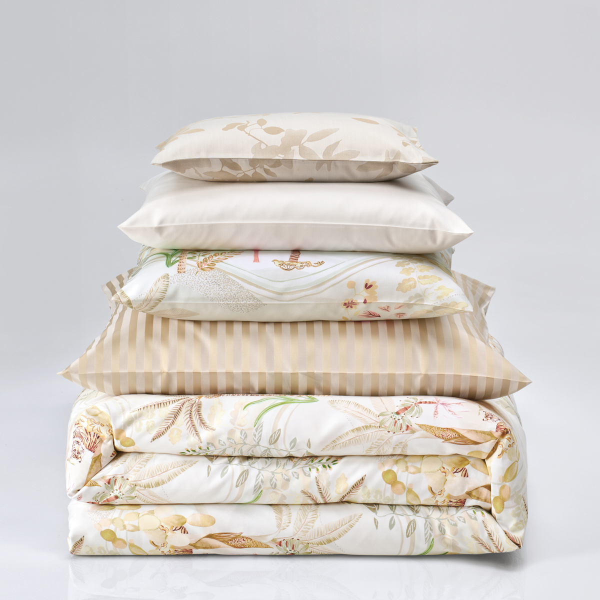 Christian Fischbacher Satin OASIS leinen 